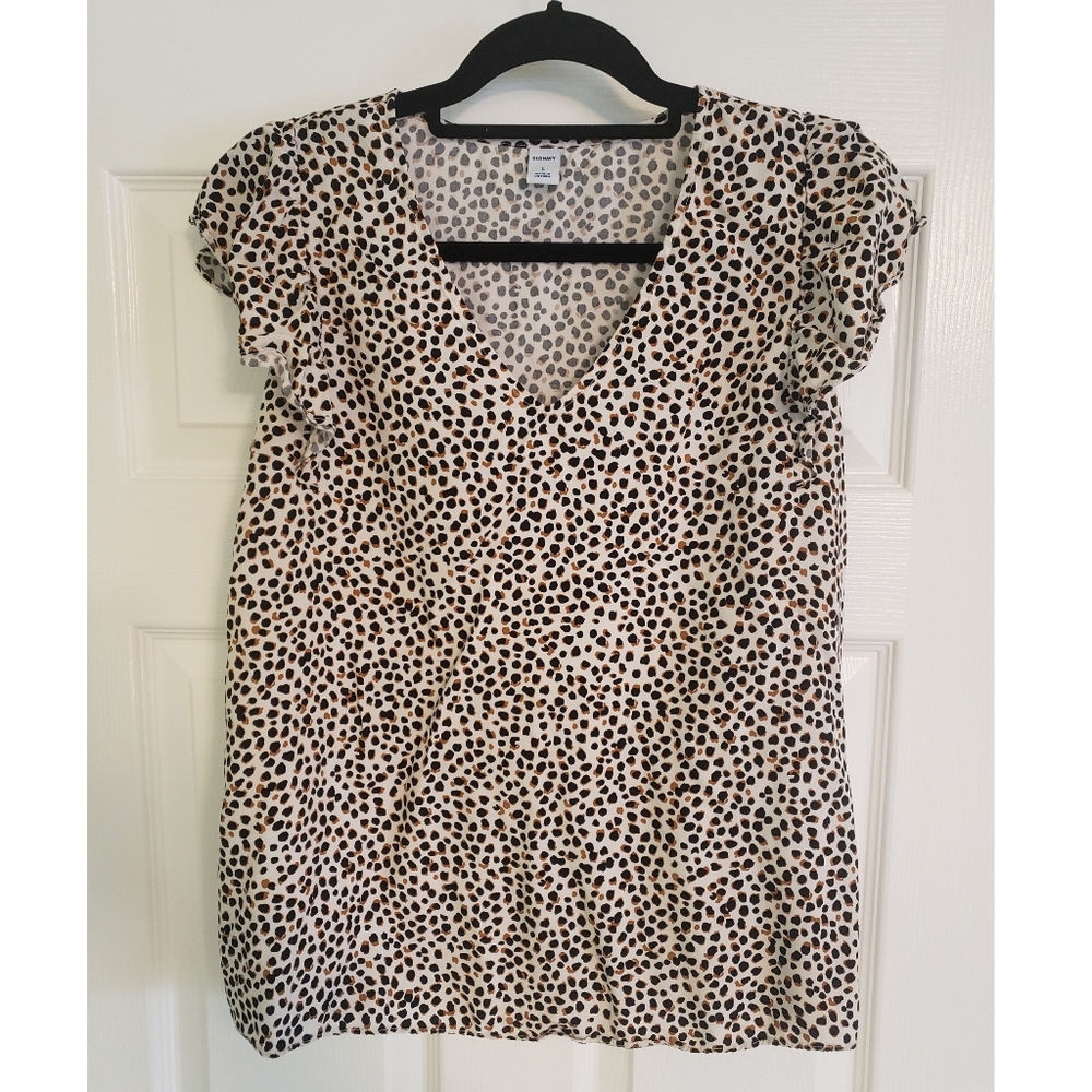 Leopard blouse